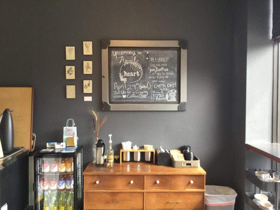 Lionheart Coffee Co. located at 11421 Scholls Ferry Road has a cool coffeehouse vibe.