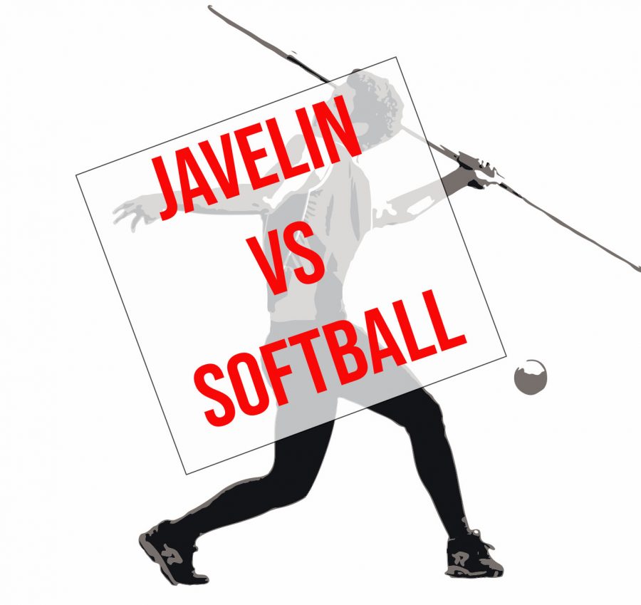 The+javelin+throw+area+and+the+softball+field+sit+adjacent+to+each+other+in+the+southeast+corner+of+campus.+In+past+seasons%2C+foul+balls+would+land+in+near+the+javelin+runway.