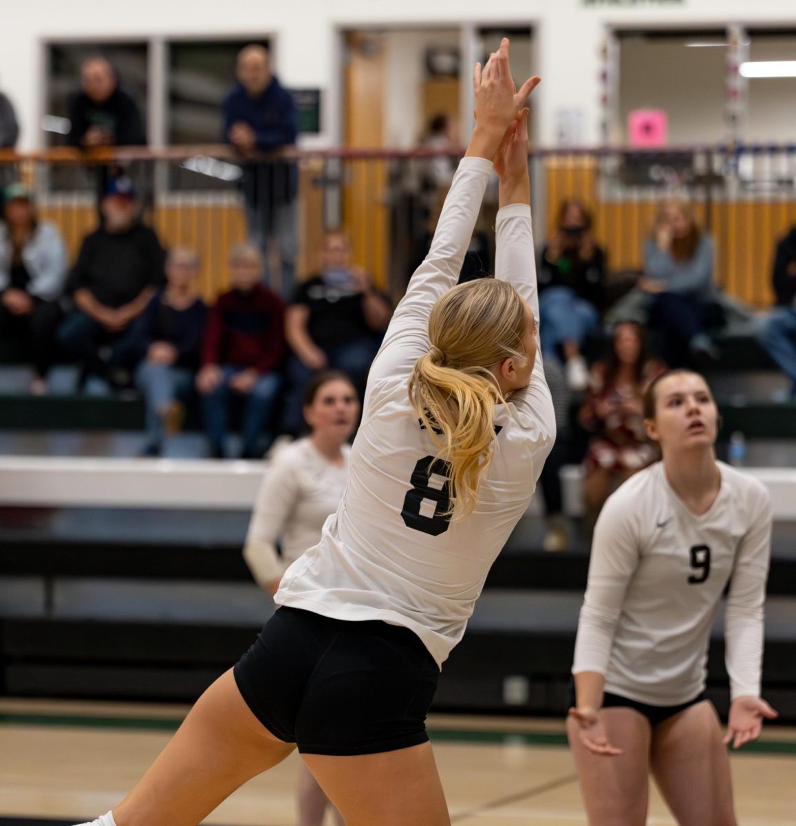 Girls JV volleyball play against Tualatin on Mon., Oct. 13.