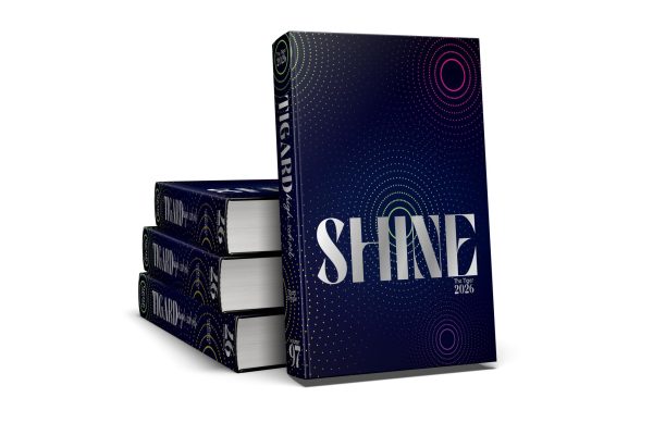 Navigation to Story: The 2026 yearbook, Shine, ready for distribution on Fri., May 29